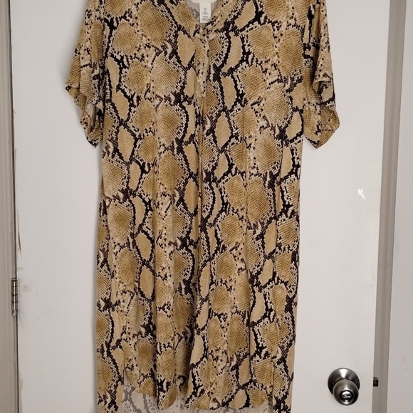 ❤️❤️H&M ANIMAL PRINT SUMMER DRESS SIZE SMALL - Picture 2 of 5